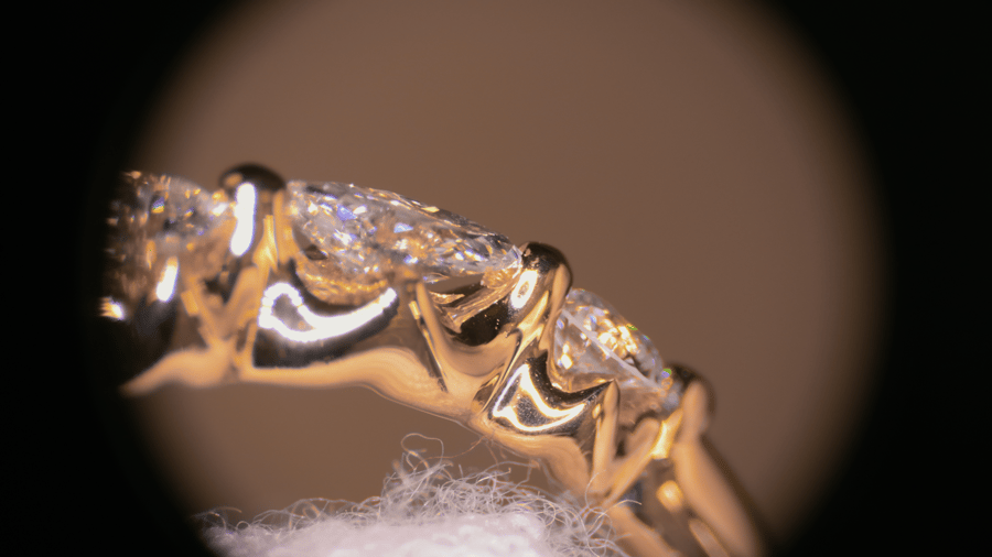 Excess Metal Taken Away On Claws