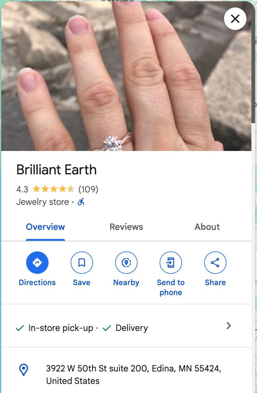 Brilliant Earth Edina