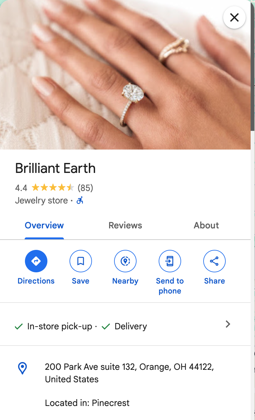 Brilliant Earth Orange