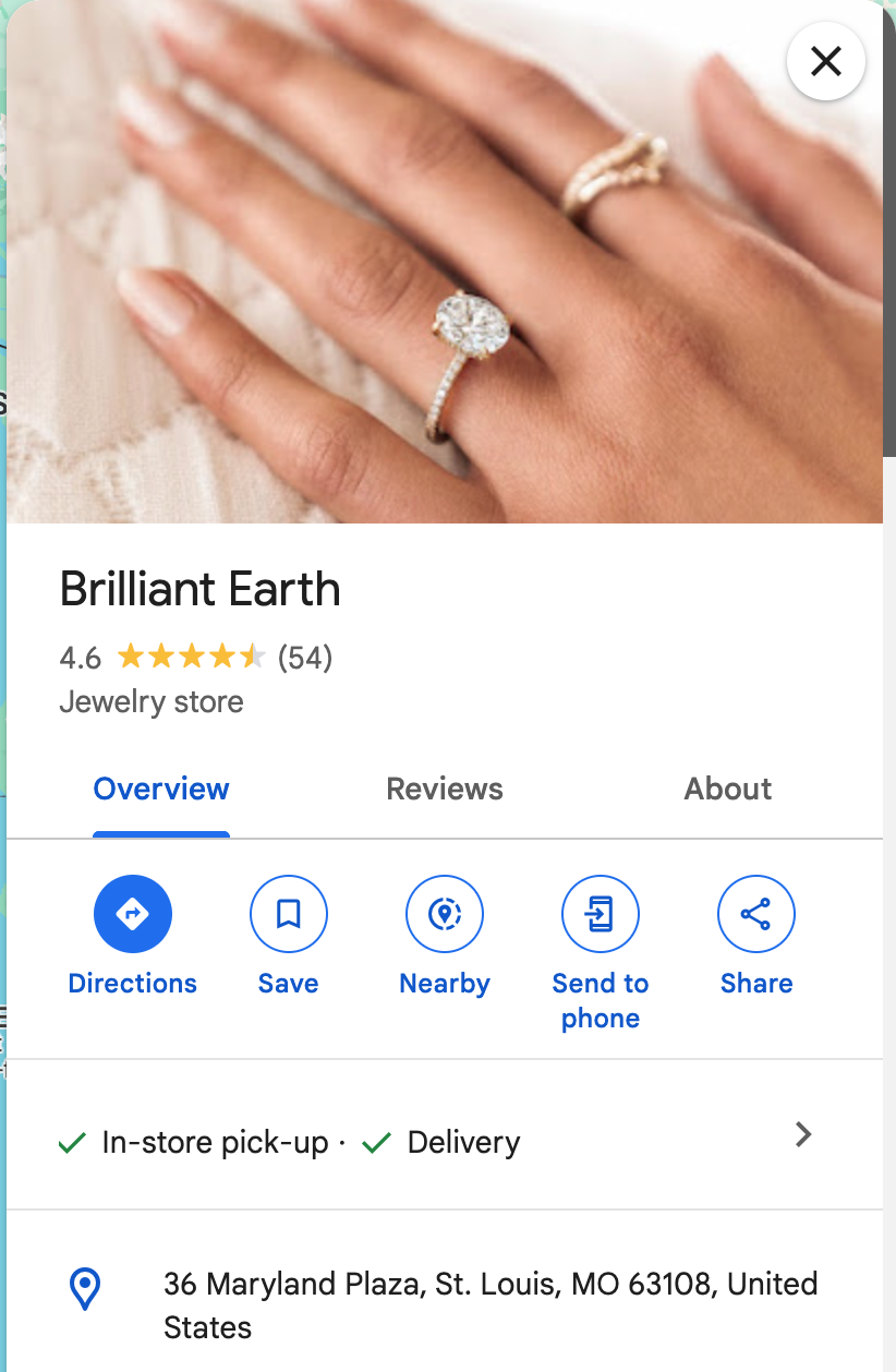 Brilliant Earth St Louis