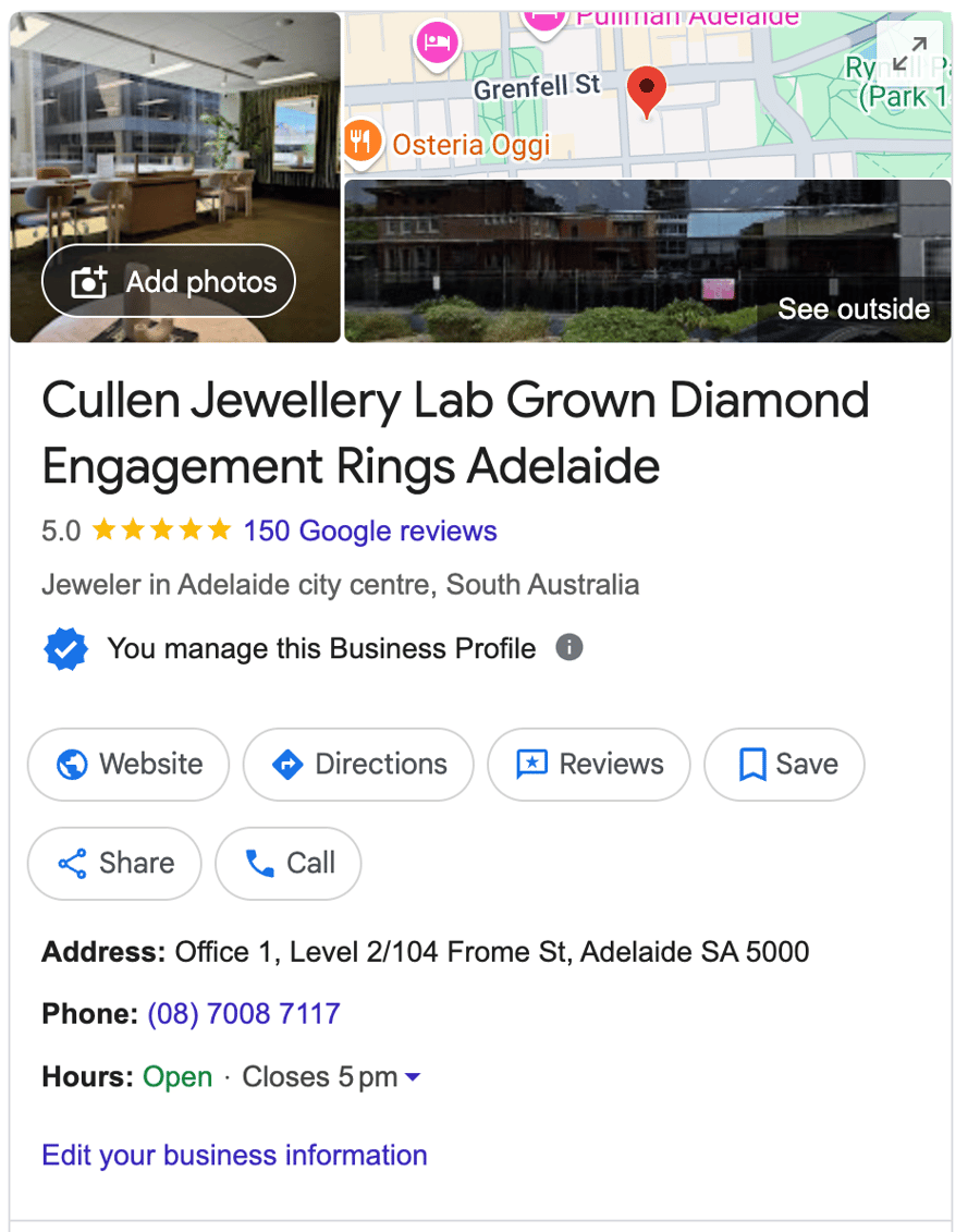 Cullen Jewellery Adelaide