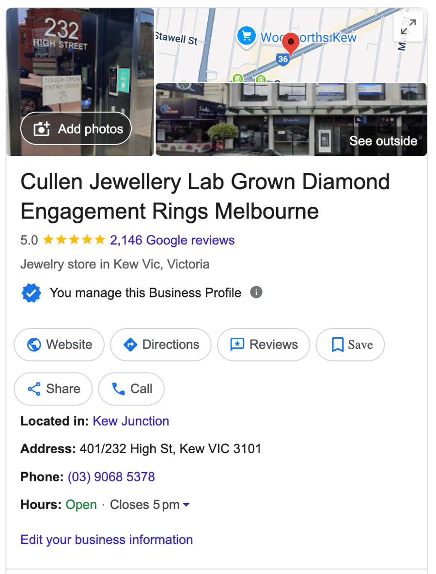Cullen Jewellery Melbourne