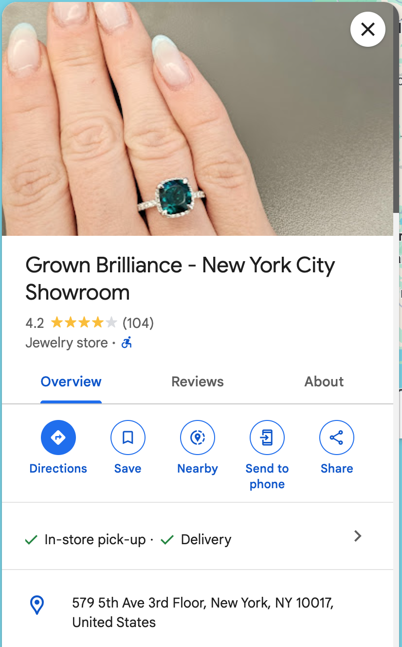 Grown Brilliance New York