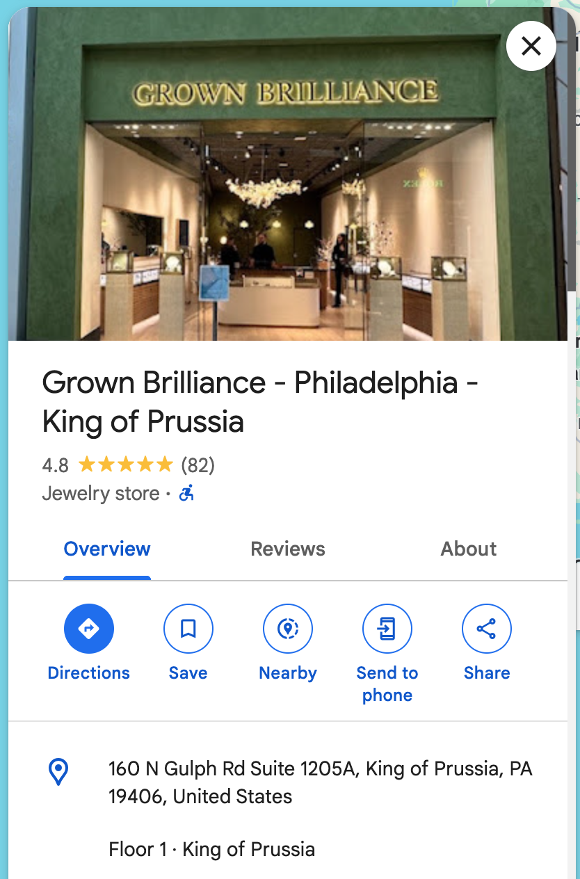 Grown Brilliance Philadelphia