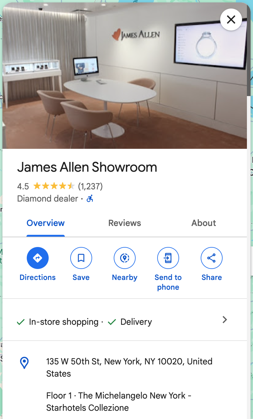 James Allen New York